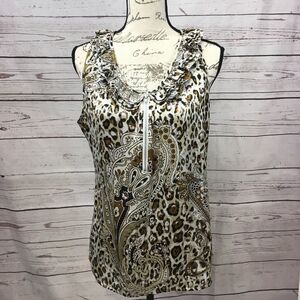 A185-Inois medium tank‎ top blouse